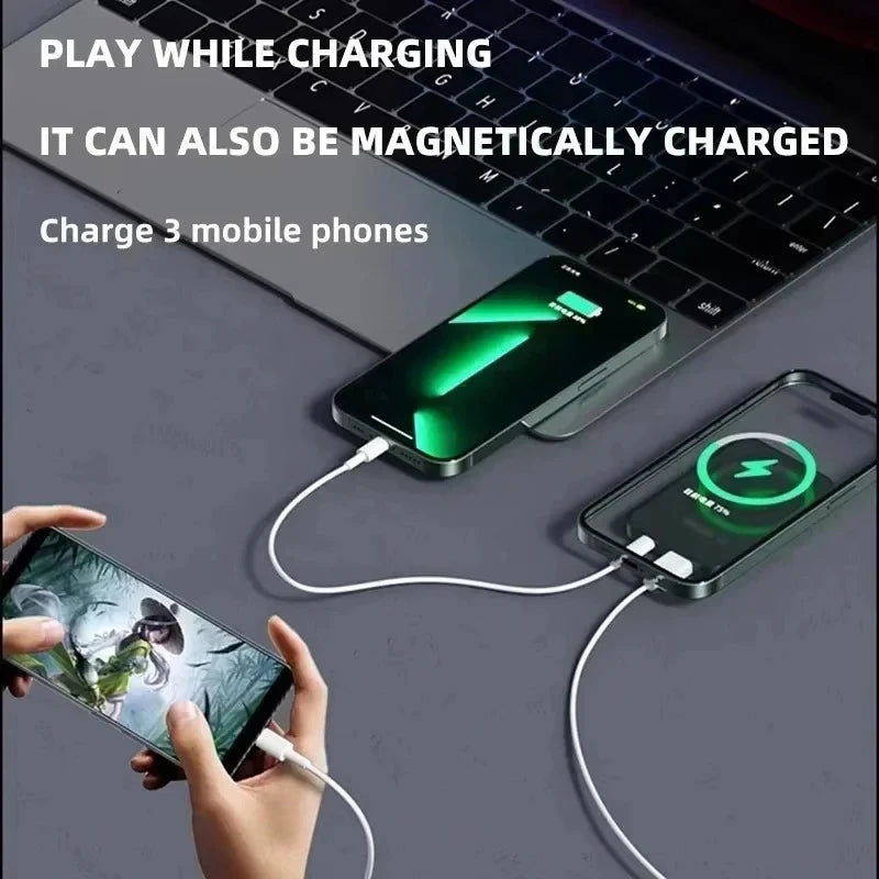The Hottest Magnetic Power Bank Wireless Portable Charger Power Bank Multifunctional