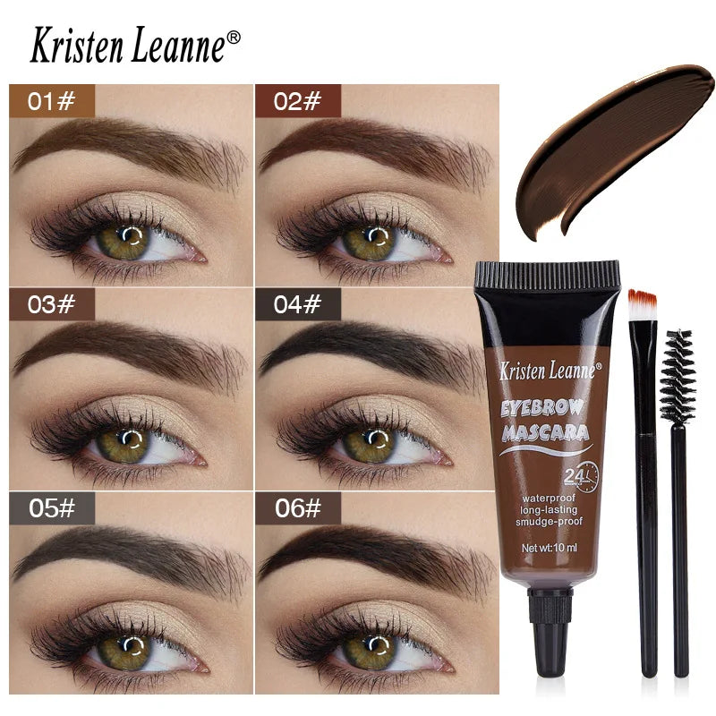 Liquid Eyebrow Glue, 24-Hour Water-Resistant, Non-Staining, 10 ml - image 3