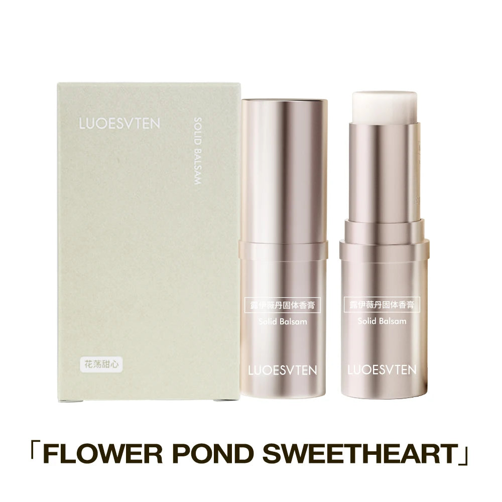 Alcohol-Free Floral Fruity Solid Perfume Stick, 7.3 g