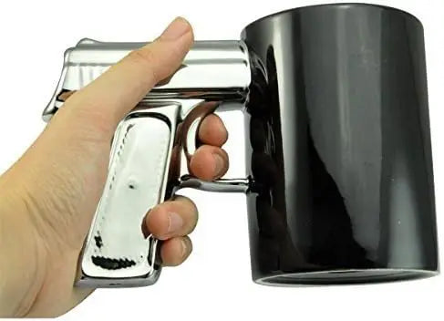 Novelty Pistol-Shaped Ceramic Coffee Mug, 350 ml - image 3