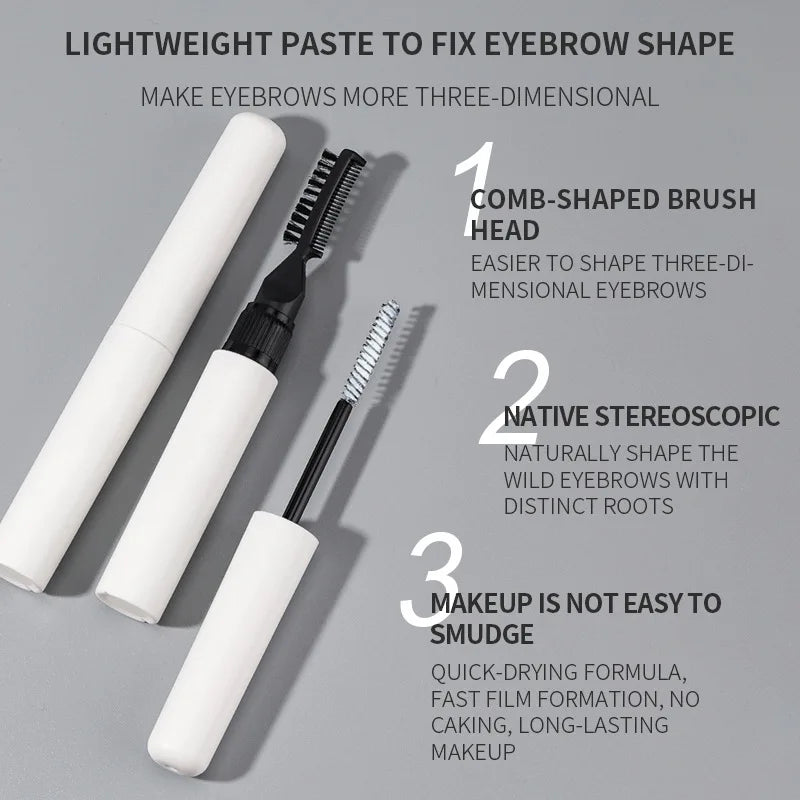 Freeze-Set Clear Eyebrow Lift Gel, Double-Ended, Waterproof - image 3