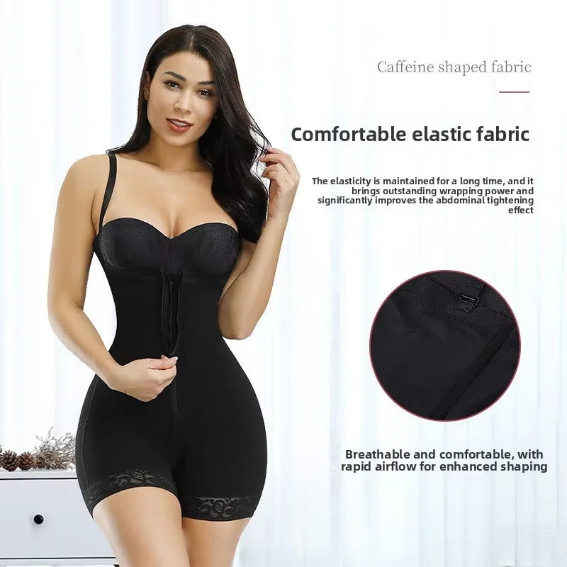 Women High Compression Full Body Shapewear, Seamless Breathable Tummy Control Butt
