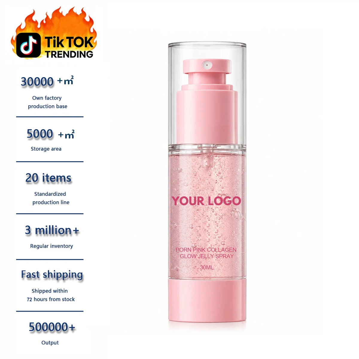 2-in-1 PDRN Collagen Jelly Mist and Setting Spray, 30 or 80 ml - image 7