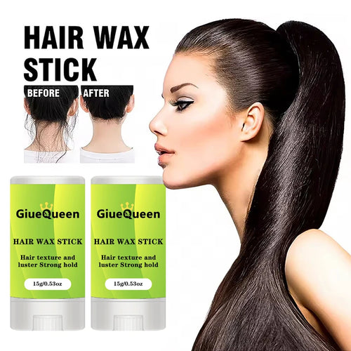 15g Hair Wax Stick for Wigs Gel Cream Styling Hair Broken Hair Artifact Frizz Fixed