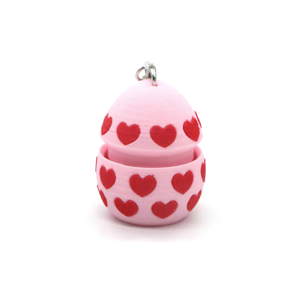3D Printed Rabbit in Egg Keychain, PLA Cartoon Bag Charm - image 7