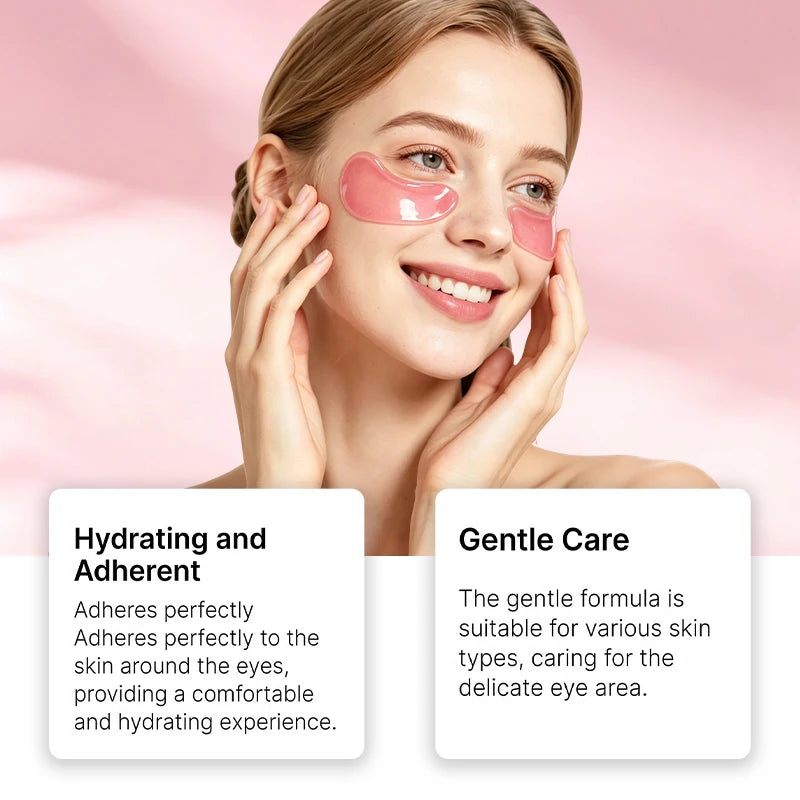 Premium Hydrating Under Eye Patches Reduce Dark Circles Under PDRN Eye Mask Professional
