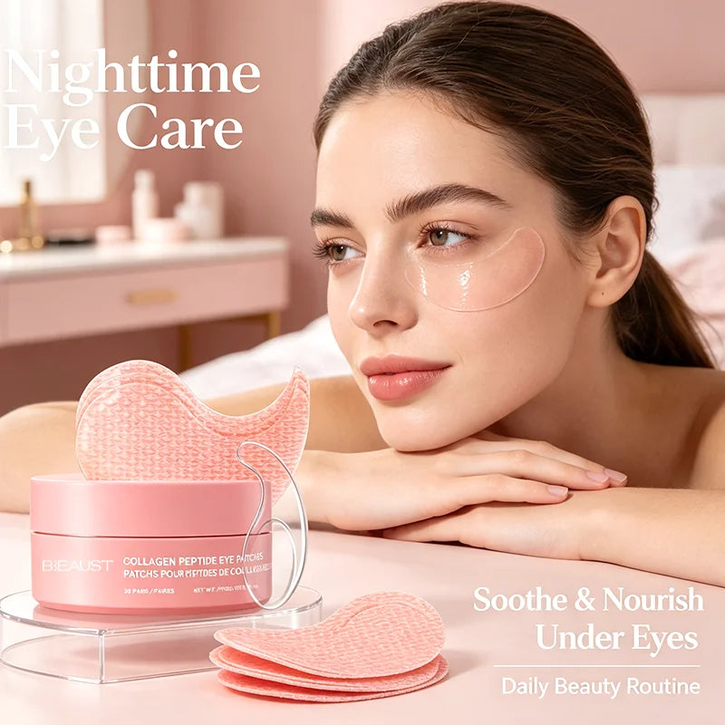 PDRN Salmon DNA Collagen Hydrogel Eye Patches Anti Wrinkle Anti Dark Circle Anti