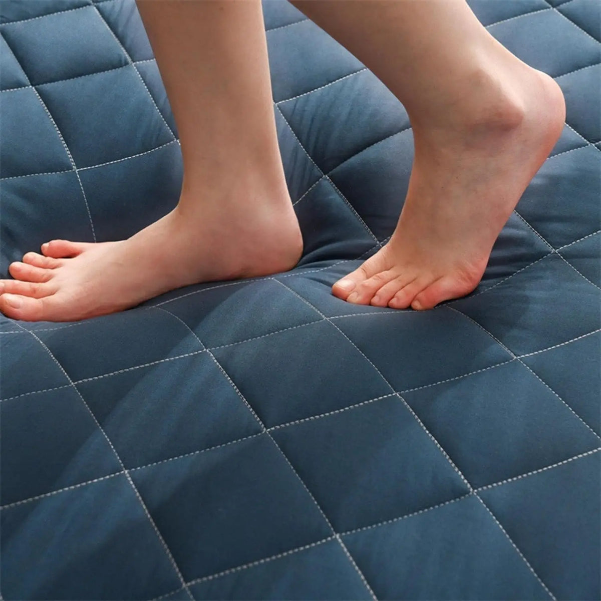 Foldable Floor Futon Sleeping Mat, Polyester, 90 to 180 cm Wide - image 3