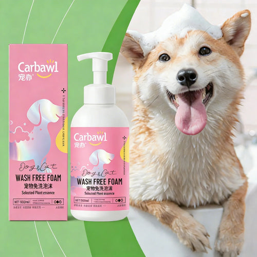 Non Rinse Eco-Friendly PET Shampoo & Conditioner for Dogs & Cats-Bathroom Use Stay