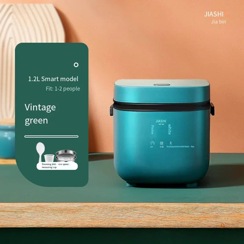 Home Mini Rice Cooker, Small 1-2 Person Rice Cooker, Steaming and Cooking Smart One