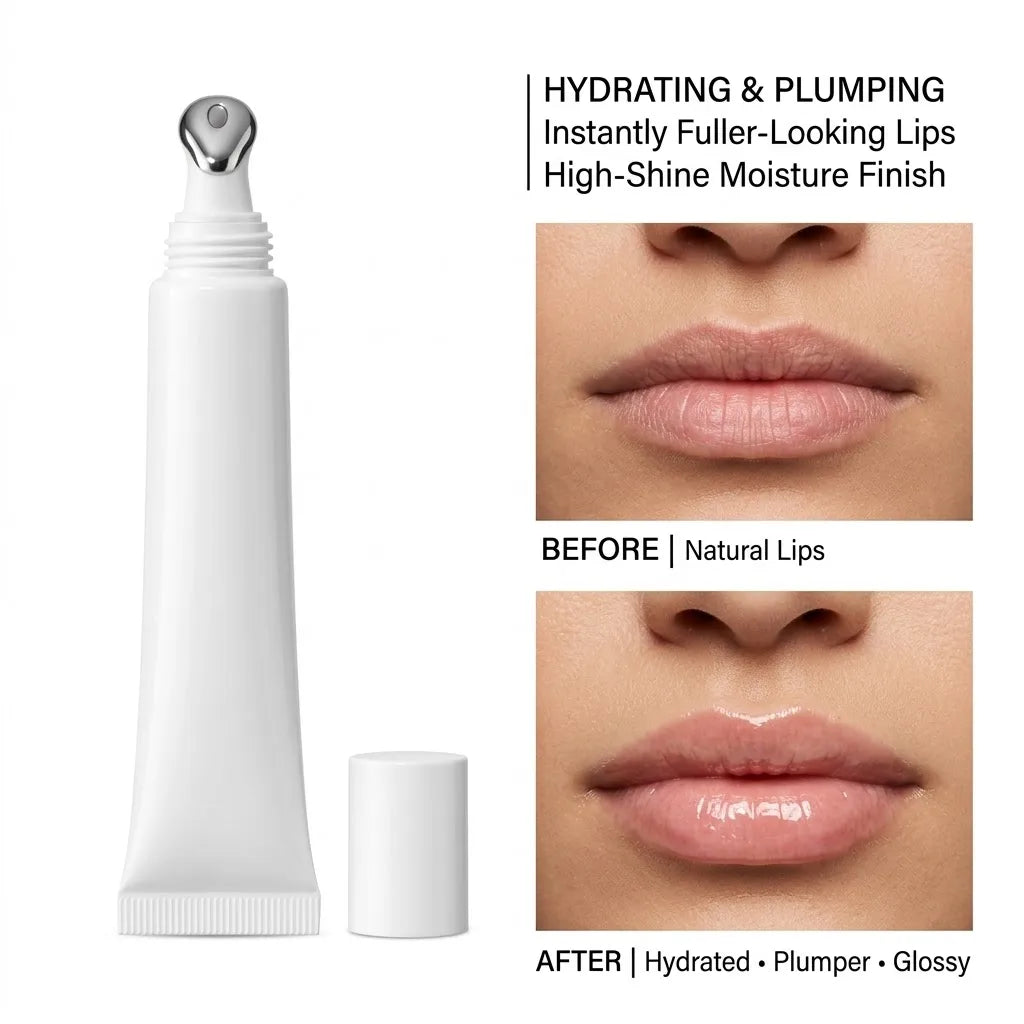 Glitter Lip Butter Balm with Vitamin E and Honey, Vegan, 15 g - image 3