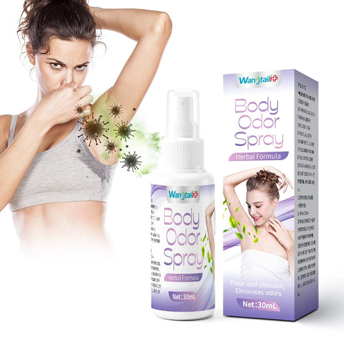 Wangtailin Herbal Deodorant Spray Model WTL-HCPJ-003 for Adults Underarm and Body Use