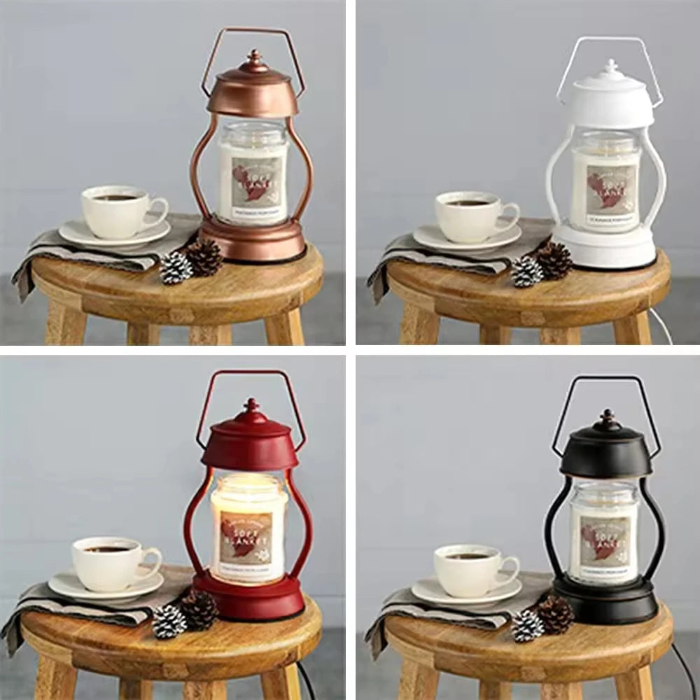 Candle Warmer Lamp with Timer, Medium Flameless Bedside Light - image 4