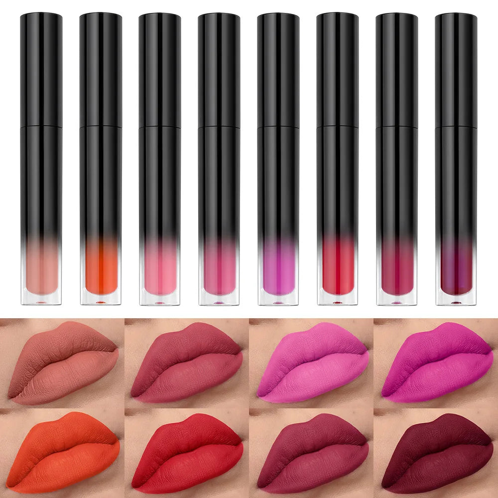 Waterproof Long-Lasting Lip Glaze with Herbal Ingredients, 20 Shades - image 2