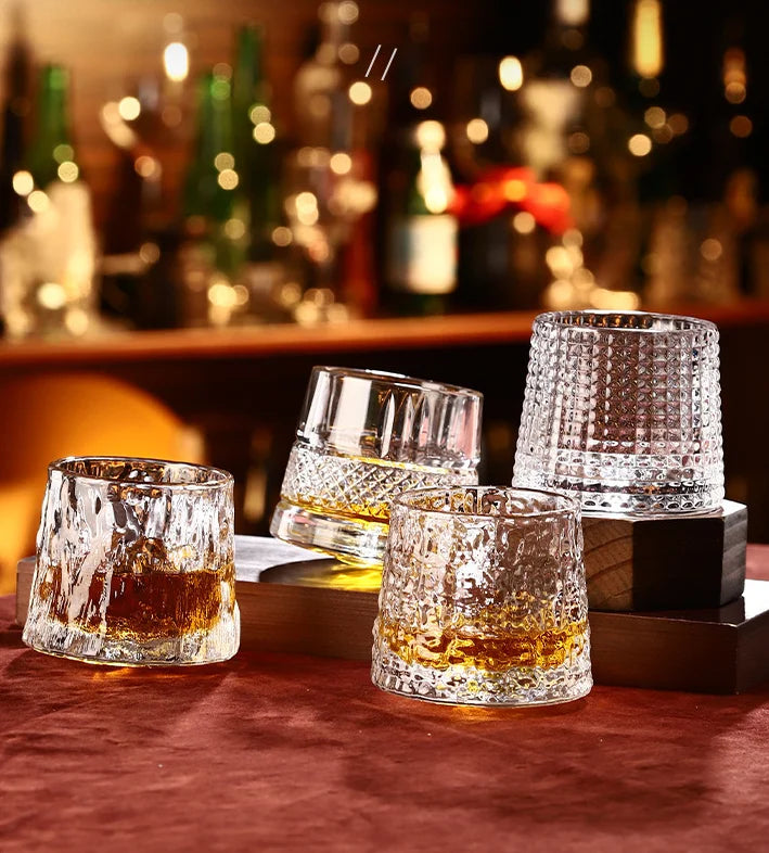 145 ml 360-Degree Rotating Shot Glass for Whiskey, Water or Beer - image 3