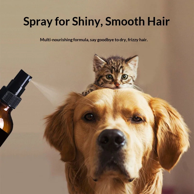 Essential Oil Detangling Spray for Dogs and Cats, Smoothing Coat Mist - image 4