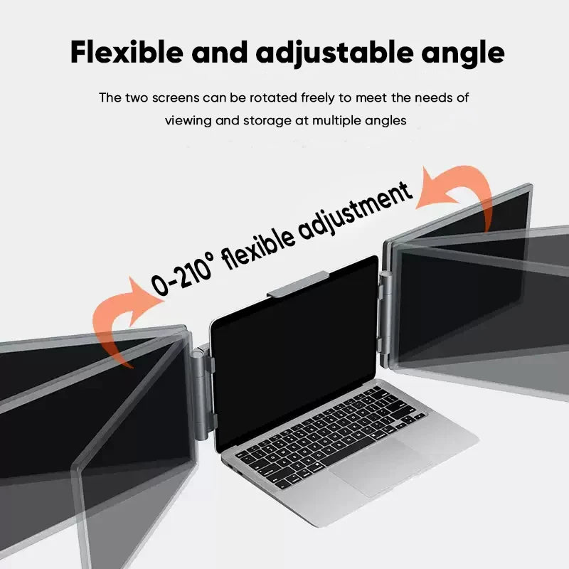 Laptop Screen Extender 14" IPS FHD 1080P Portable Monitor Built-in Speaker for Laptops