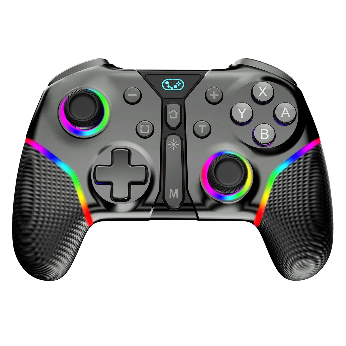 Motion Sensor Function Hall Effect Joystick &Trigger Button Wireless Controller for NS
