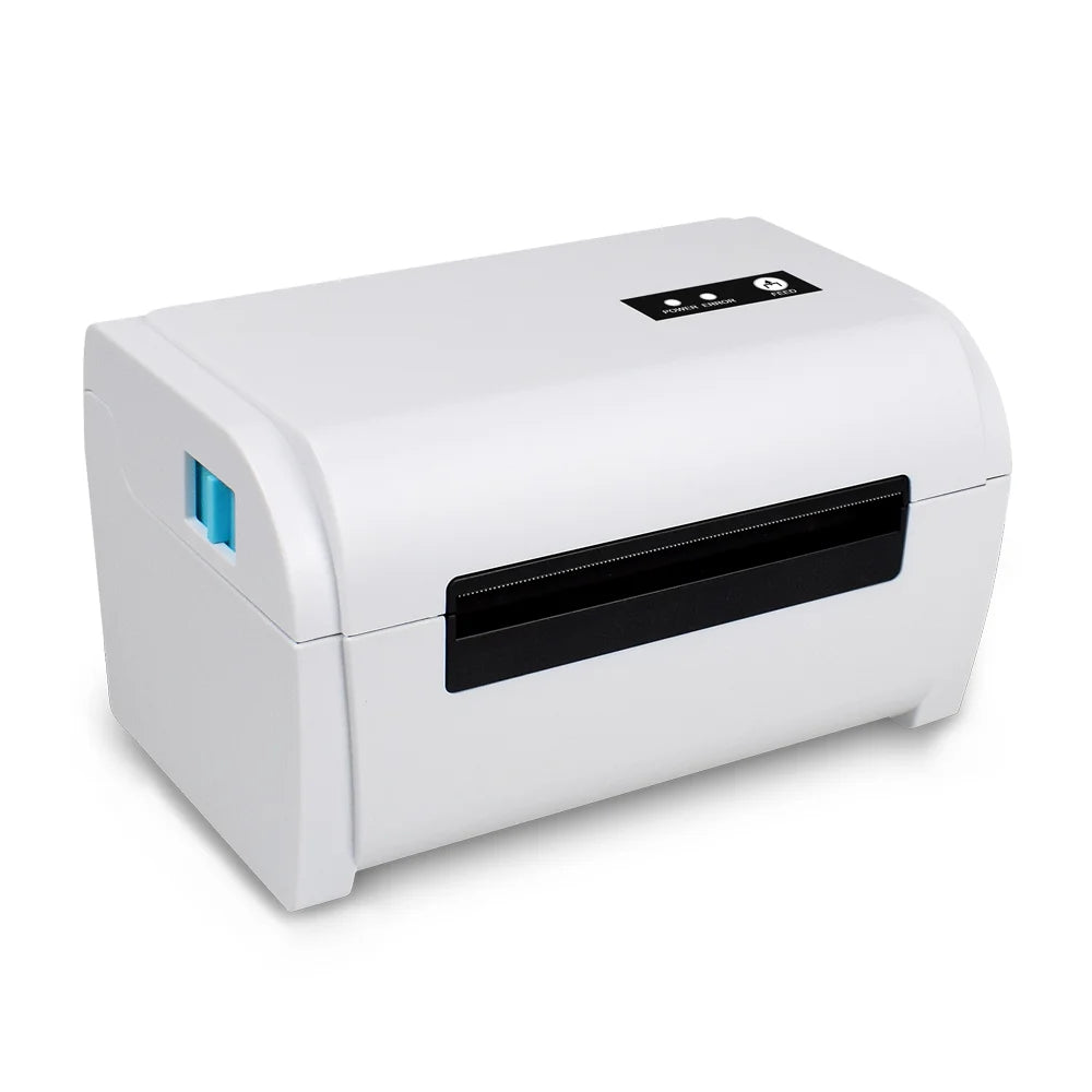 110mm Mini Desktop Direct Thermal Label Printer Commercial Invoice Label Printer Thermal