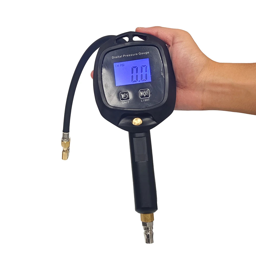 Digital Tire Inflator Gauge with Tread Depth Gauge for Air Compressors - image 3