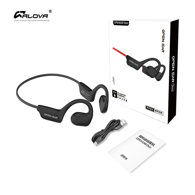 24 g Open-Ear Running Headset with Air Conduction Audio, IPX5 - image 6