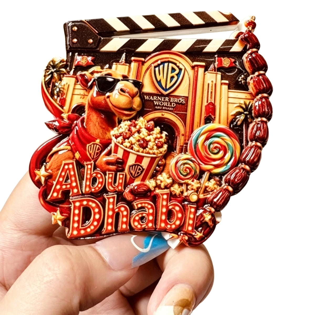 Dubai 3D Souvenir Fridge Magnet, United Arab Emirates Design - image 3