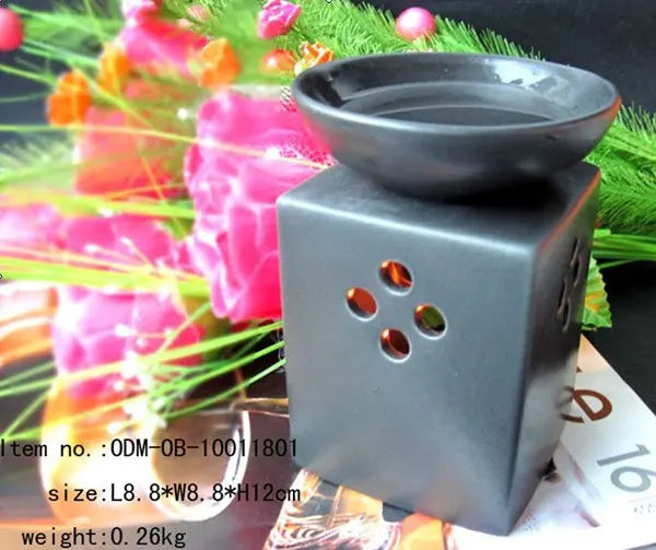 Cordless White Cement Fragrance Oil Burner, Small or Medium - image 4