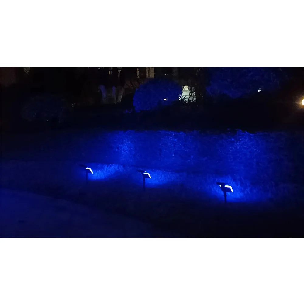 Outdoor Waterproof Buried Lamp Ground Lawn Solar Garden Light RGB LED Outdoor Lighting 90
