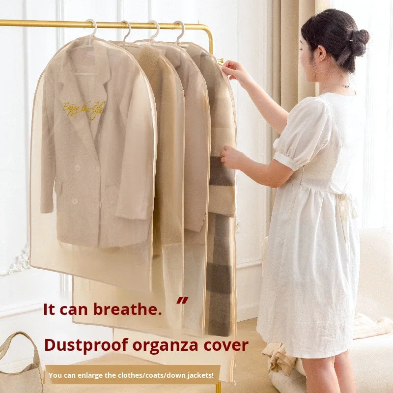 Square Vacuum Storage Bag for Garments with Dustproof Cover, 3 Sizes - image 2