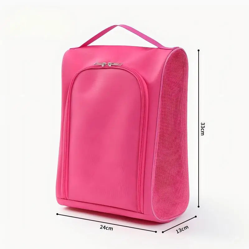 Breathable Nylon Travel Shoe Organizer, 33 x 24 x 13 cm
