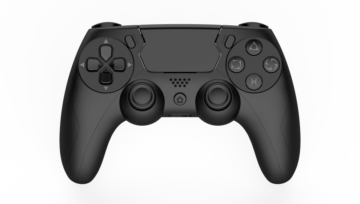 Wireless Hall Effect Controller for PS4 with Dual Vibration and Gyro
