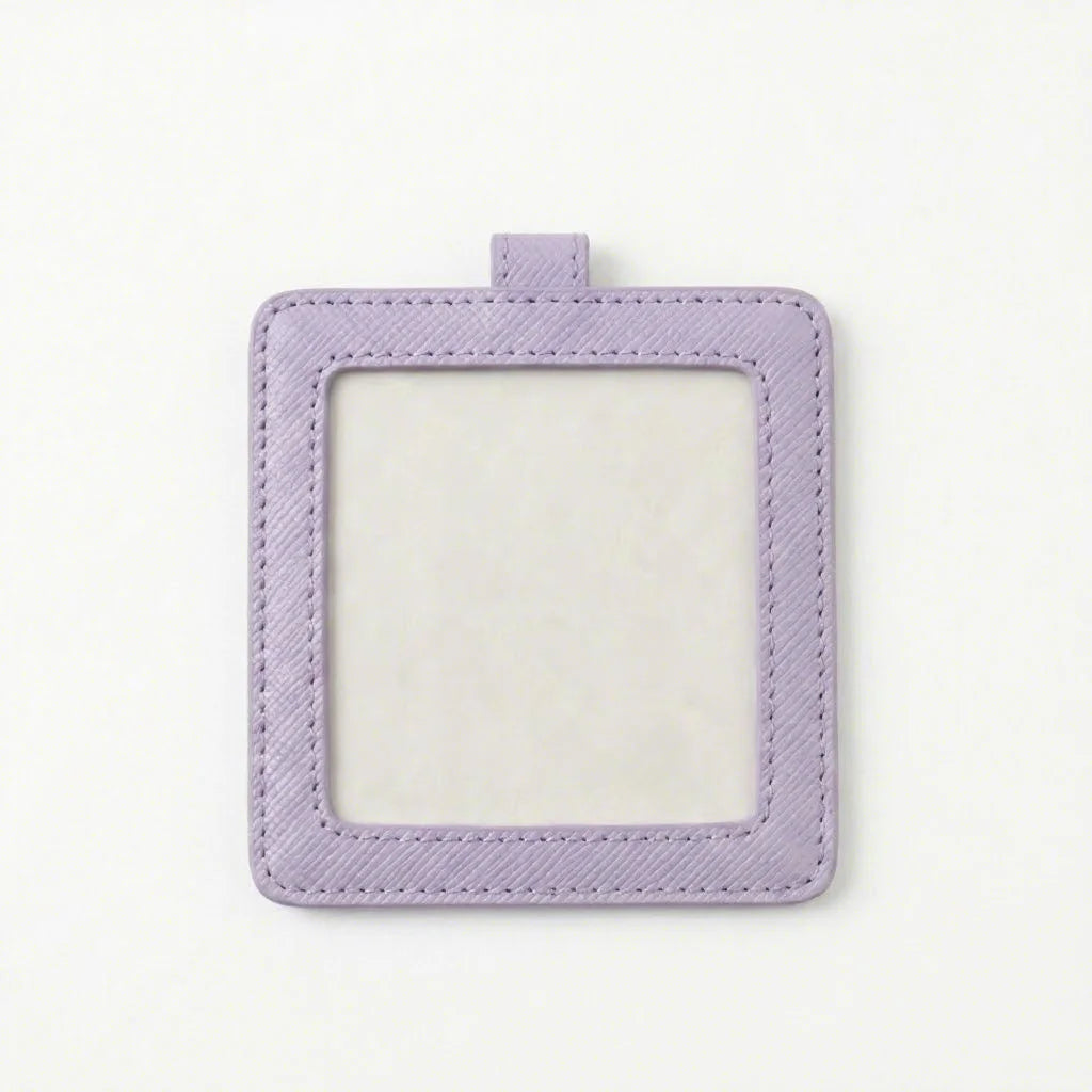 Square PU Leather Bag Charm for 4x4 Inch Photo or Needlepoint - image 8