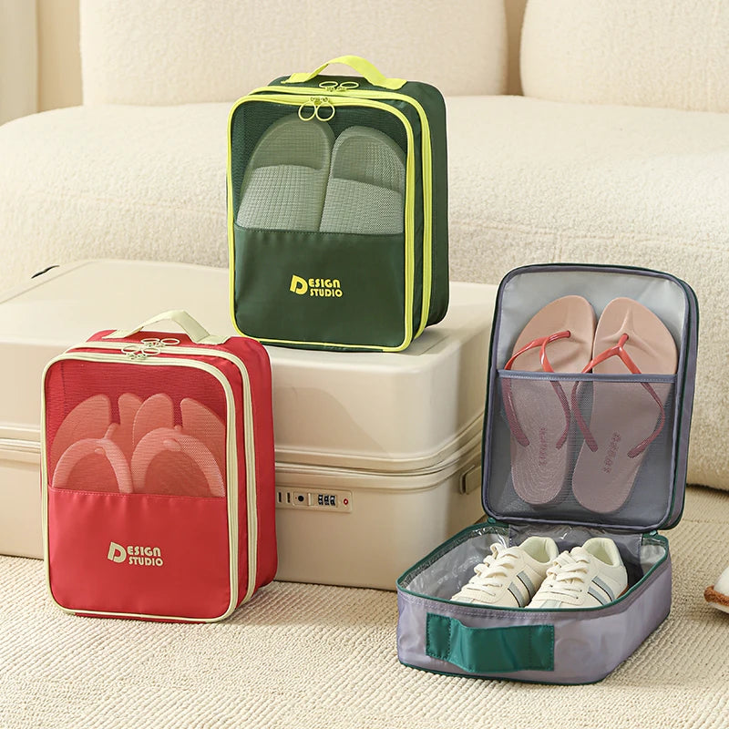 Storage Shoe Bag Dust Bag Shoes Case Taslon Packing Waterproof Dustproof Portable Travel