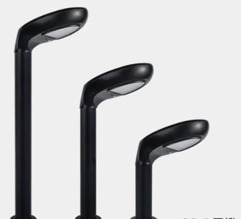 Minimalist Aluminum Solar Lawn Light, 7W, 360° Beam, IP65 - image 5