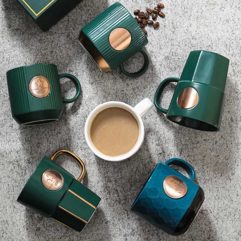 450 ml Porcelain Coffee Mug for Tea or Milk with Gift Box - image 4