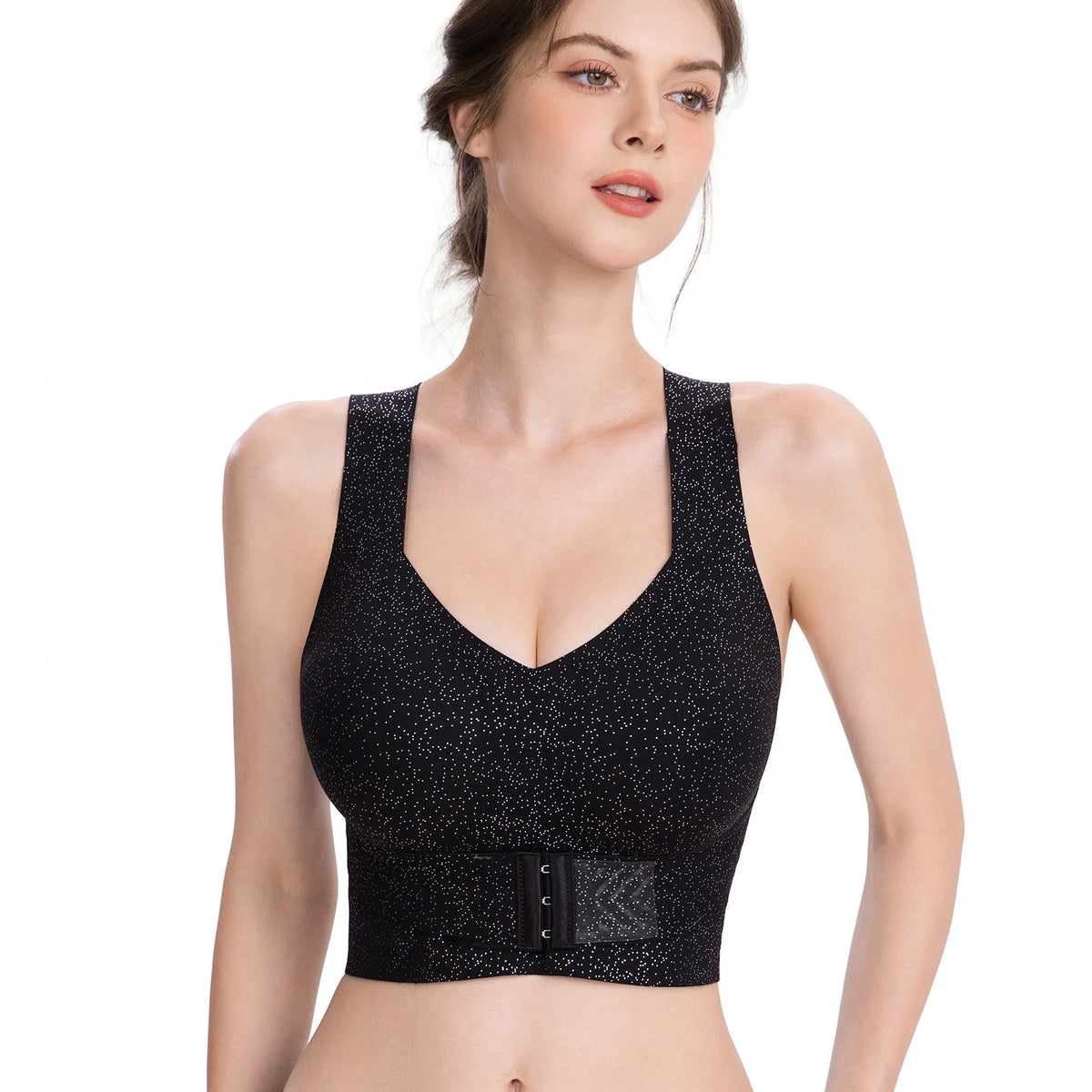 Seamless Nylon Push-Up Bralette with 4-Row Hook Back, S–3XL - image 4