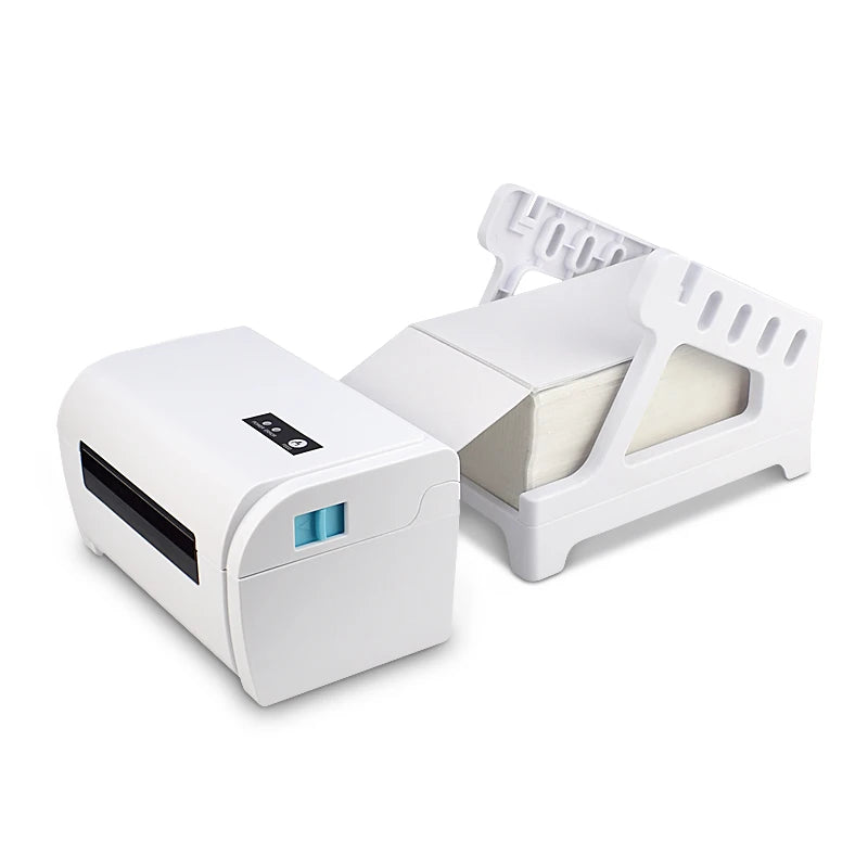 110mm Mini Desktop Direct Thermal Label Printer Commercial Invoice Label Printer Thermal