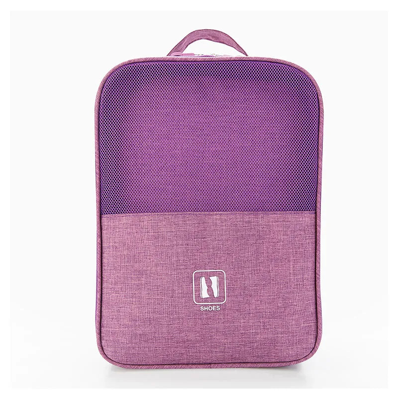 Waterproof 300D Polyester Sneaker Organizer with Shoe Compartment - image 8