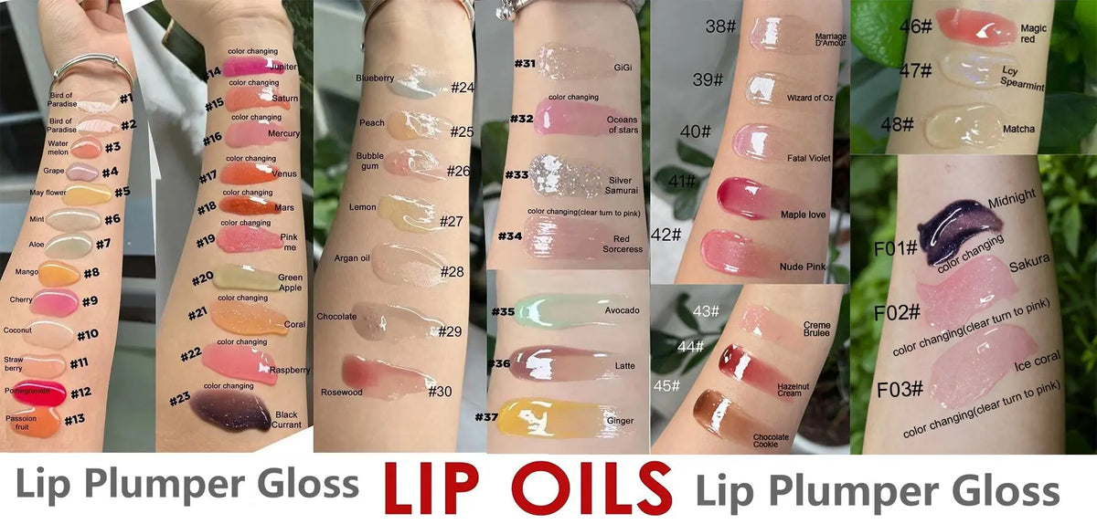 Moisturizing Lip Oil with Peptides, Collagen and Vitamin E, 15 g