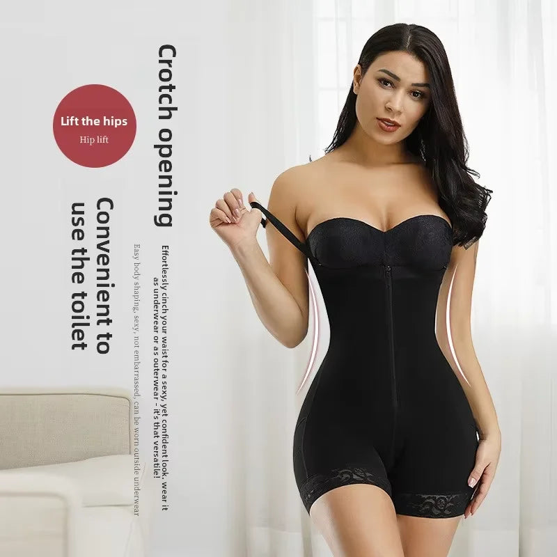 Women High Compression Full Body Shapewear, Seamless Breathable Tummy Control Butt