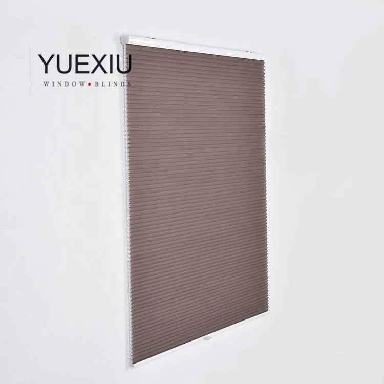 Cordless Plisse Honeycomb Shades Curtain Blackout Blinds Top Down