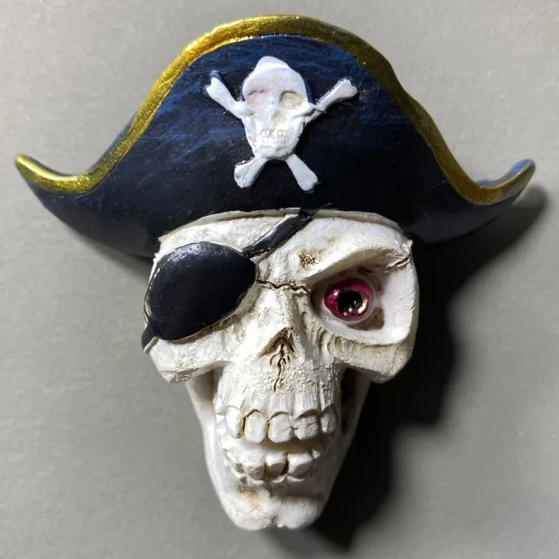 Caribbean Pirate 3D Souvenir Fridge Magnet, Travel Collectible - image 3