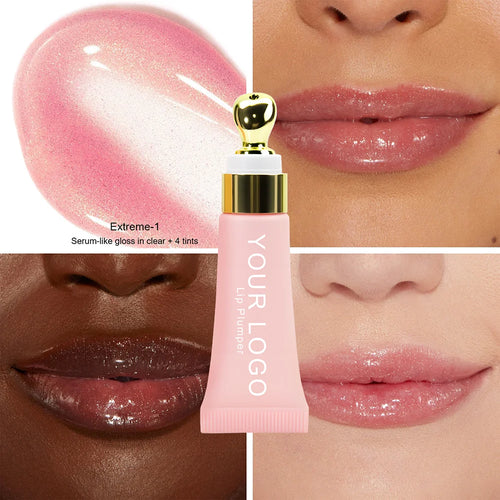 PH Color Changing Lip Plumper Oil Extreme Lip Plumper Clear Vegan Plumping Lip Gloss