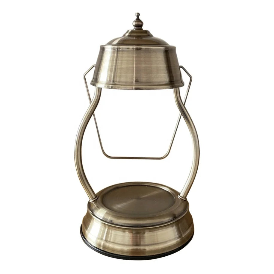 Flameless Metal Wax Melt Warmer Lamp with Adjustable Brightness - image 8
