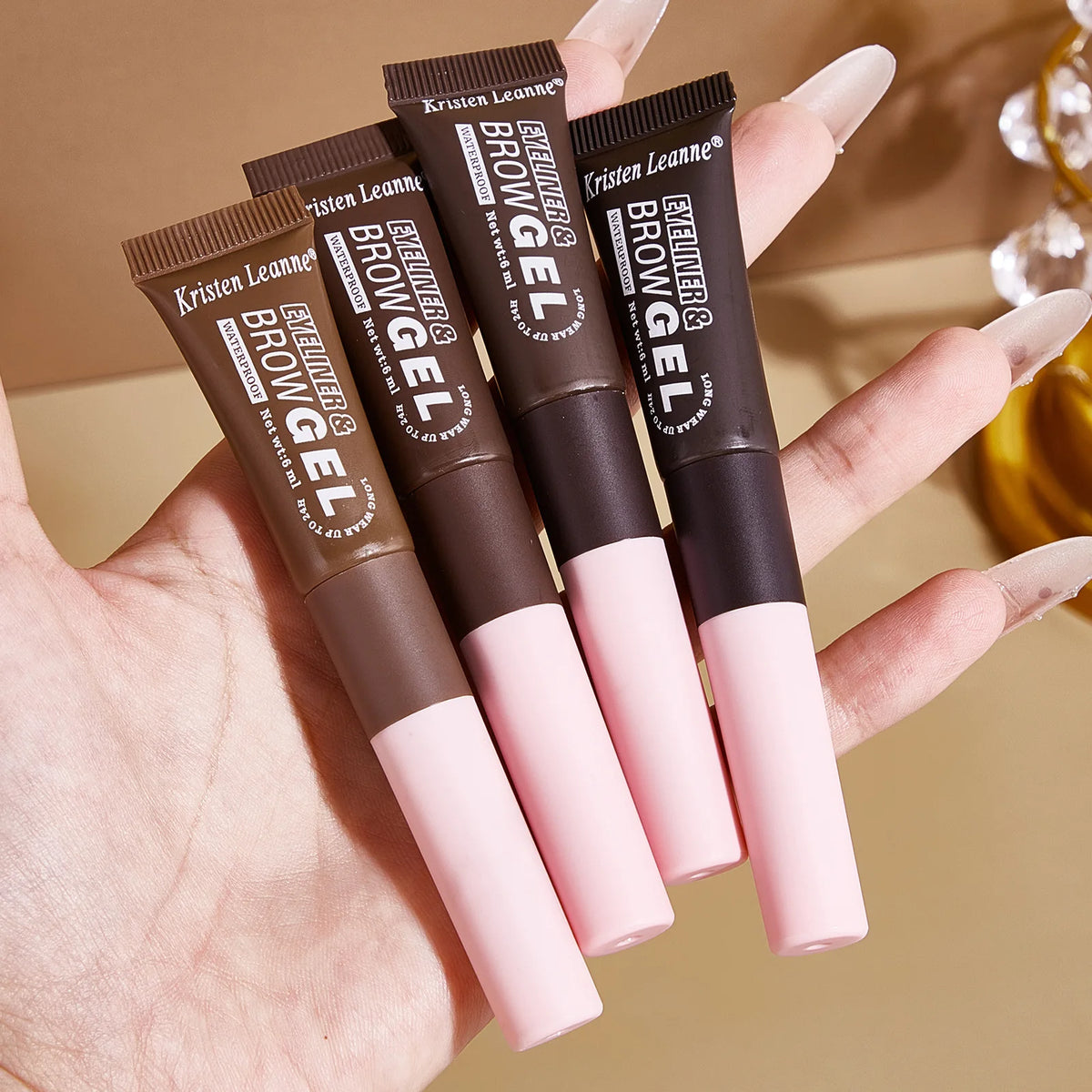 Liquid Eyebrow Tint and Brow Glue, 24-Hour Wear, 10 ml, 4 Shades - image 6