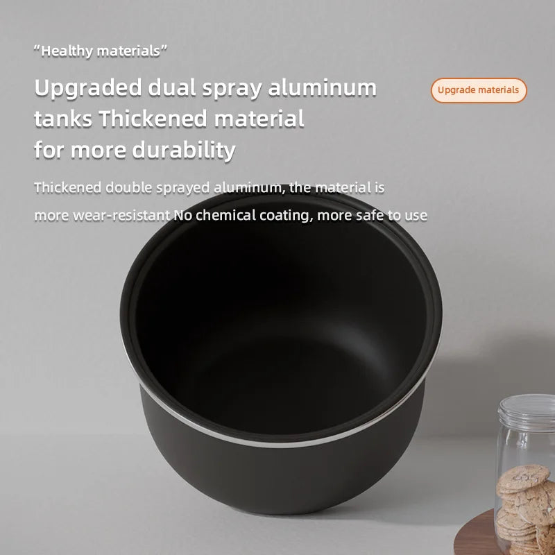 2L Drum Mini Rice Cooker with 24-Hour Delay Timer and LED Display - image 6
