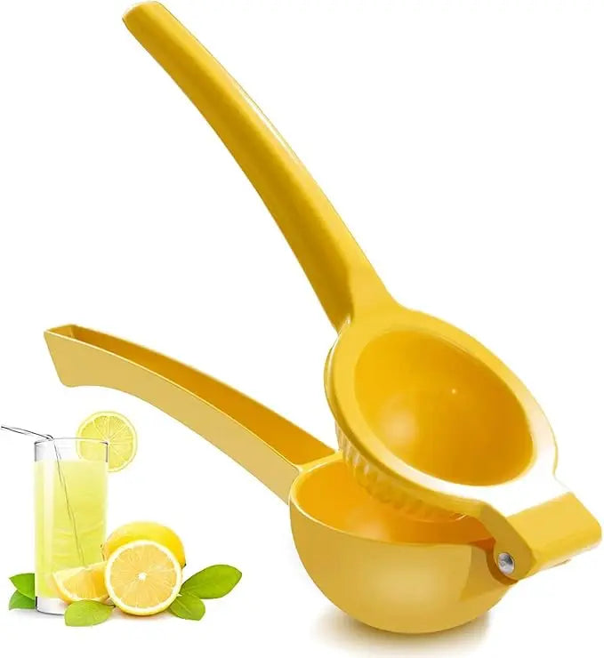 Aluminum Lemon and Lime Squeezer, Manual Hand Juicer for Kitchen - image 2