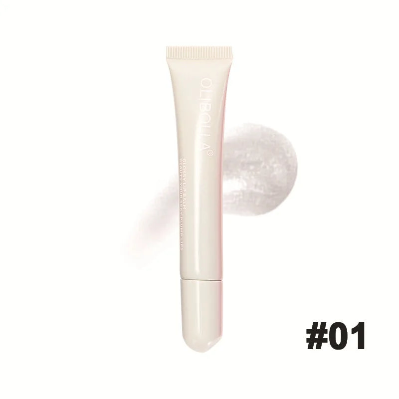 Peptide Lip Gloss with Lip Oil Shine, Long-Lasting, 8 Shades - image 6