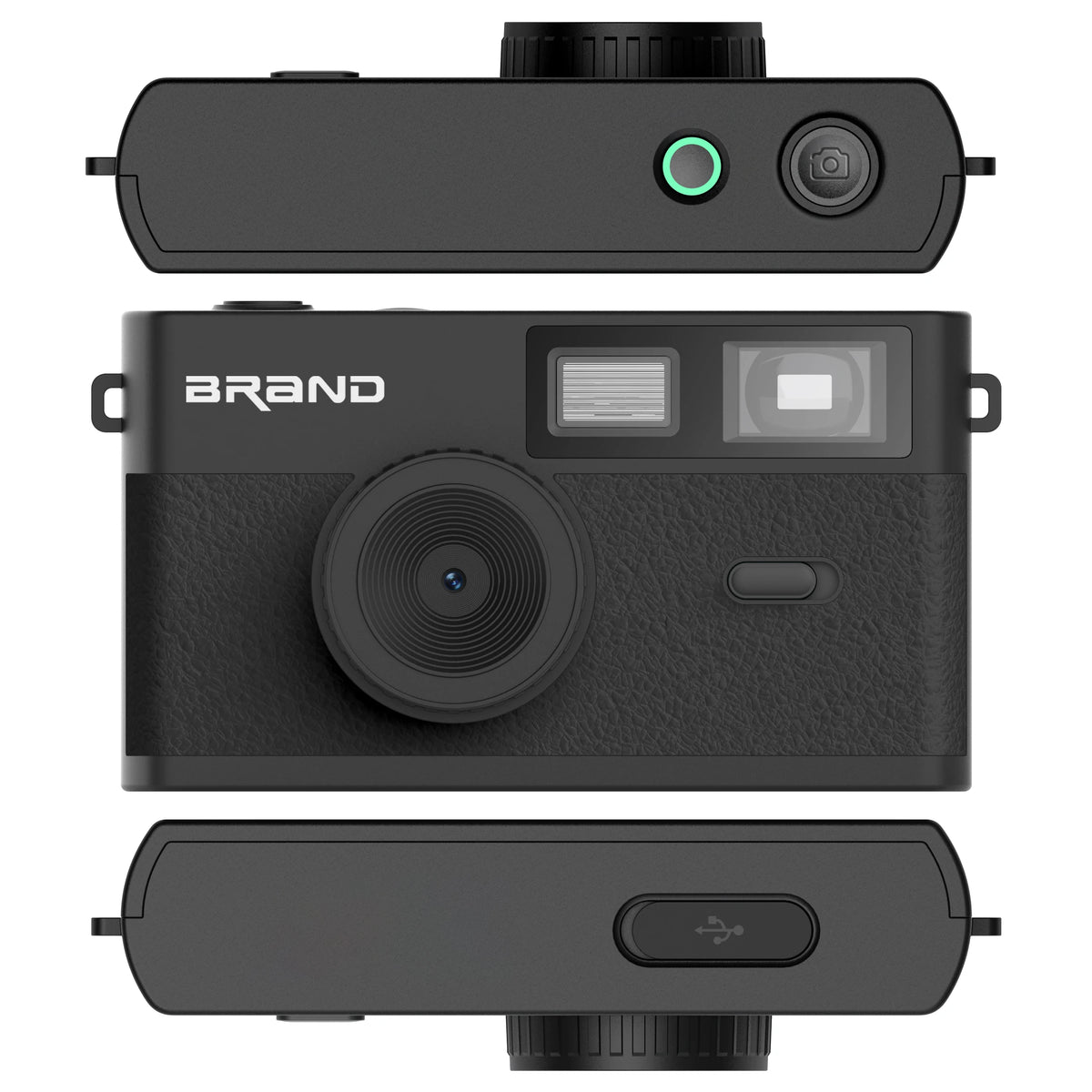 Made in China Screenless Mini Camp Digital Snap Camera 3 Mode Filter Screenfree 8MP Photo