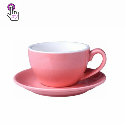 Stock Coffee Ceramic Cup with Saucer Ceramic Coffee Cups Set